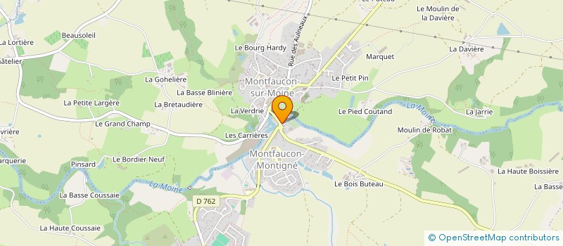 localisation de l'entreprise MADAME LINDA BUTROT à SEVREMOINE