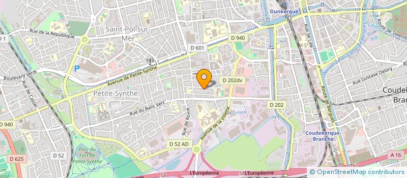 localisation de l'entreprise MADAME LINDA CAPILLI à DUNKERQUE