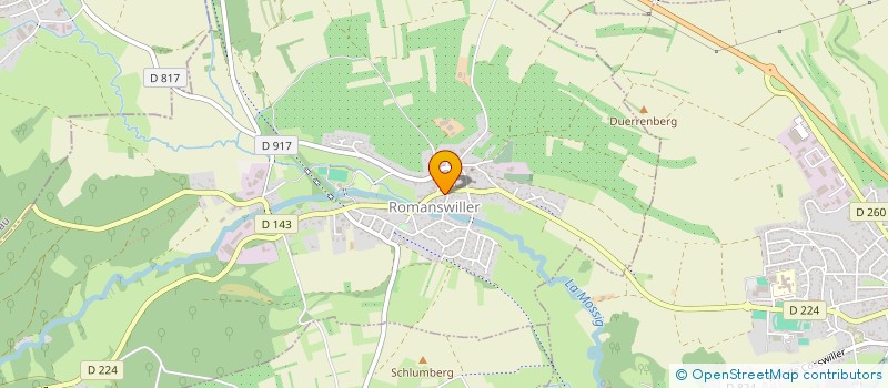 localisation de l'entreprise MADAME LINDA CASTEL  ROMANSWILLER