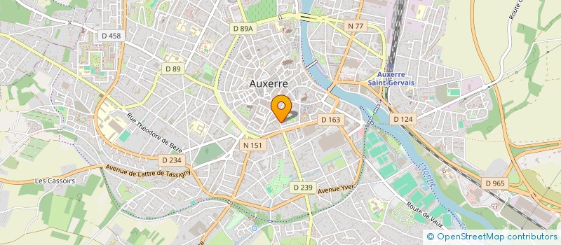 localisation de l'entreprise MADAME LINDA CIVICO à AUXERRE
