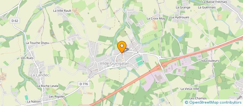 localisation de l'entreprise MADAME LINDA CLOLUS  VILDE-GUINGALAN