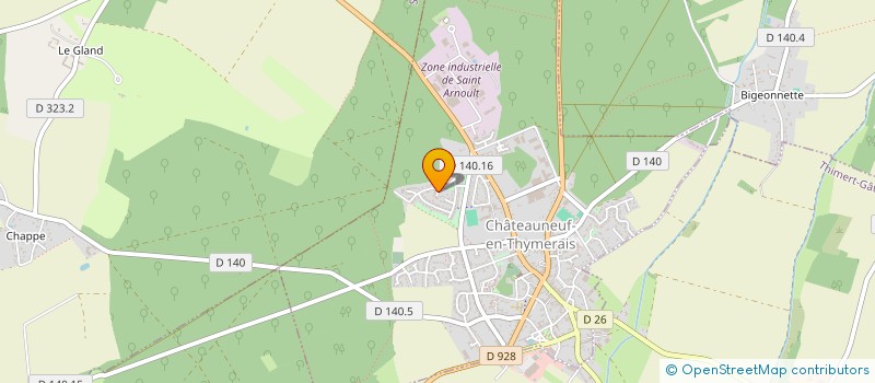 localisation de l'entreprise MADAME LINDA COELHO à CHATEAUNEUF-EN-THYMERAIS