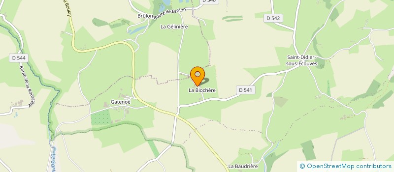 localisation de l'entreprise MADAME LINDA CONNEVOT à L'OREE-D'ECOUVES