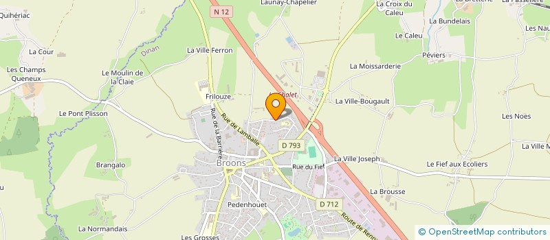 localisation de l'entreprise MADAME LINDA CONOIR  BROONS