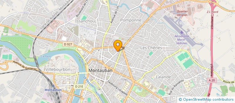 localisation de l'entreprise MADAME LINDA COUFFIN  MONTAUBAN