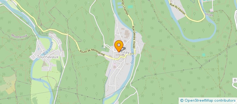 localisation de l'entreprise MADAME LINDA D AGARO  THILAY