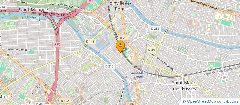 localisation de l'entreprise MADAME LINDA D'ZOAO à SAINT-MAUR-DES-FOSSES