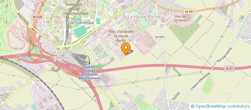 localisation de l'entreprise MADAME LINDA DENFER  SAINGHIN-EN-MELANTOIS