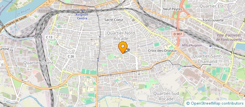 localisation de l'entreprise MADAME LINDA DEPOORTER  AVIGNON