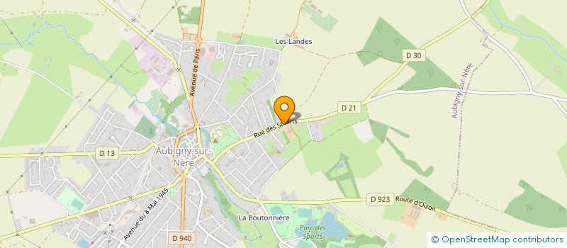 localisation de l'entreprise MADAME LINDA DEVELLE à AUBIGNY-SUR-NERE