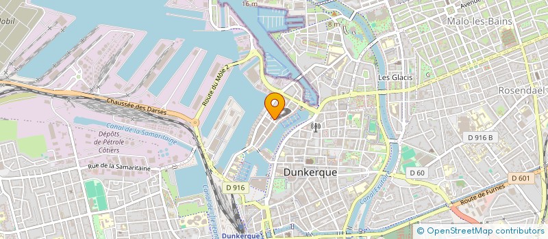 localisation de l'entreprise MADAME LINDA DIMAGGIO à DUNKERQUE