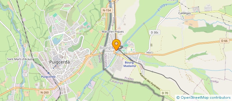 localisation de l'entreprise MADAME LINDA DUBREU  BOURG-MADAME