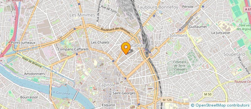 localisation de l'entreprise MADAME LINDA DUCASSE  TOULOUSE