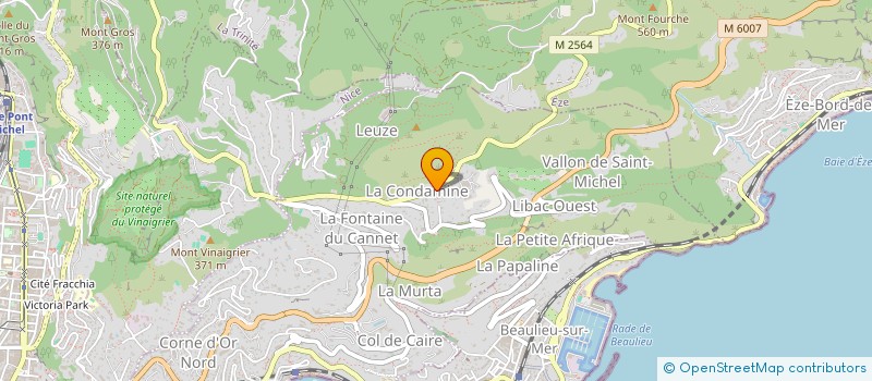 localisation de l'entreprise MADAME LINDA FABIENNE CIRASA à VILLEFRANCHE-SUR-MER