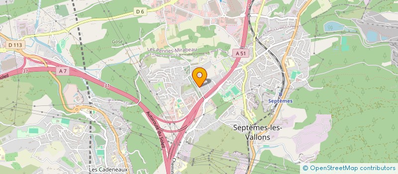 localisation de l'entreprise MADAME LINDA FINA à SEPTEMES-LES-VALLONS