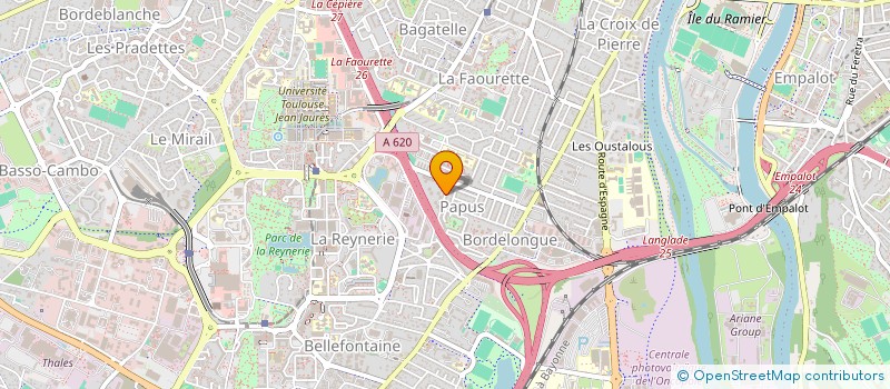localisation de l'entreprise MADAME LINDA FOUZIA KABLI à TOULOUSE