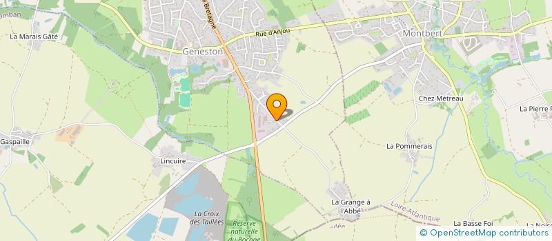 localisation de l'entreprise MADAME LINDA GARREAU  SAINT-PHILBERT-DE-GRAND-LIEU