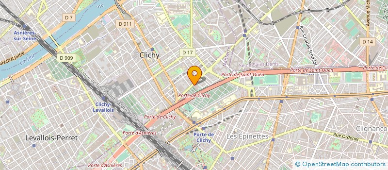 localisation de l'entreprise MADAME LINDA GHAMRY à CLICHY