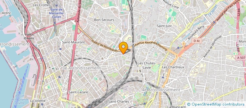 localisation de l'entreprise MADAME LINDA GHEDIRI à MARSEILLE