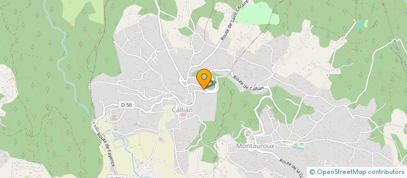 localisation de l'entreprise MADAME LINDA GNAGNI  CALLIAN