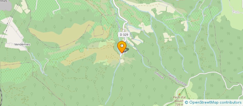 localisation de l'entreprise MADAME LINDA GOLDENBERG  LIMOUX