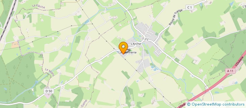 localisation de l'entreprise MADAME LINDA GUILLOUX  FAY