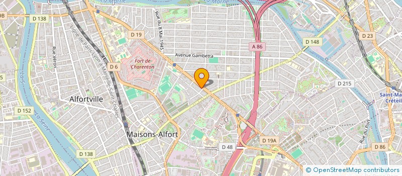localisation de l'entreprise MADAME LINDA HAFDA à MAISONS-ALFORT