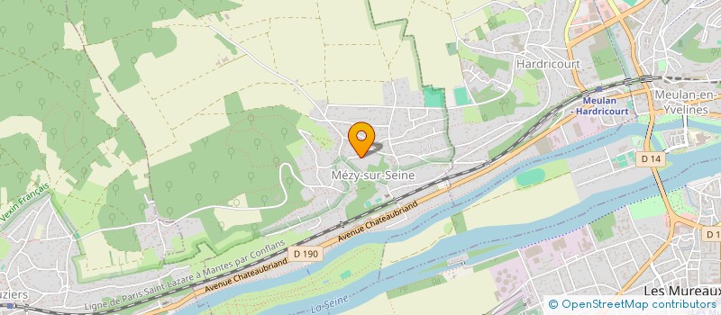 localisation de l'entreprise MADAME LINDA HAMDANE à MEZY-SUR-SEINE