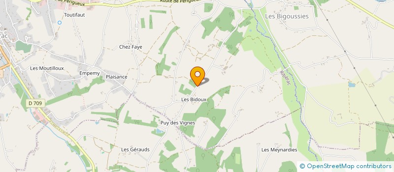 localisation de l'entreprise MADAME LINDA HEATHERLEY  RIBERAC