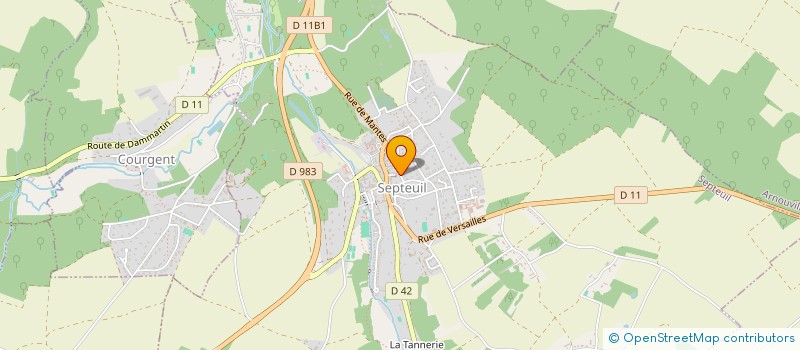 localisation de l'entreprise MADAME LINDA HUNTER  SEPTEUIL