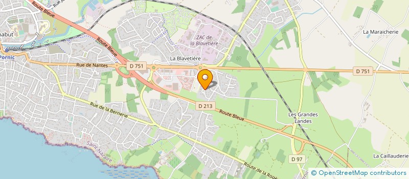 localisation de l'entreprise MADAME LINDA HUTT  PORNIC