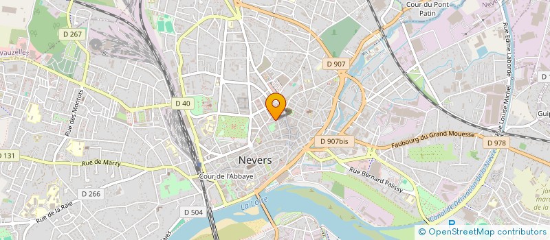 localisation de l'entreprise MADAME LINDA JANEZ à NEVERS