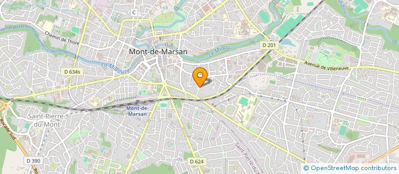 localisation de l'entreprise MADAME LINDA JARI  MONT-DE-MARSAN