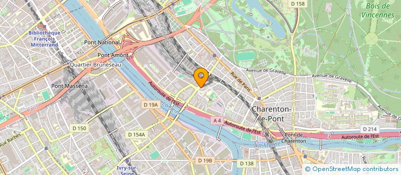 localisation de l'entreprise MADAME LINDA JUPOLLI  CHARENTON-LE-PONT