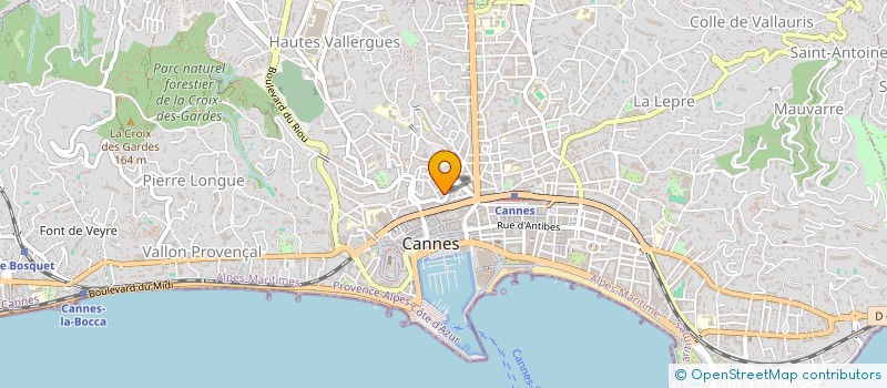 localisation de l'entreprise MADAME LINDA KARA à CANNES