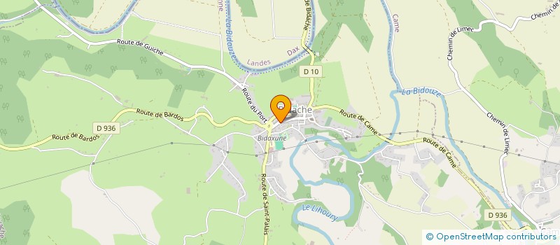 localisation de l'entreprise MADAME LINDA KEHILI  BIDACHE