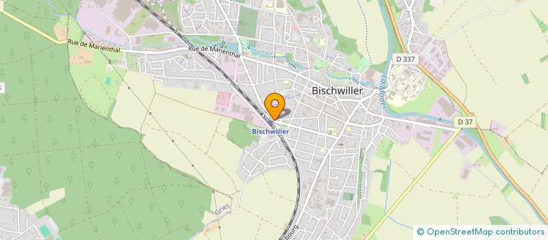 localisation de l'entreprise MADAME LINDA KEO  BISCHWILLER