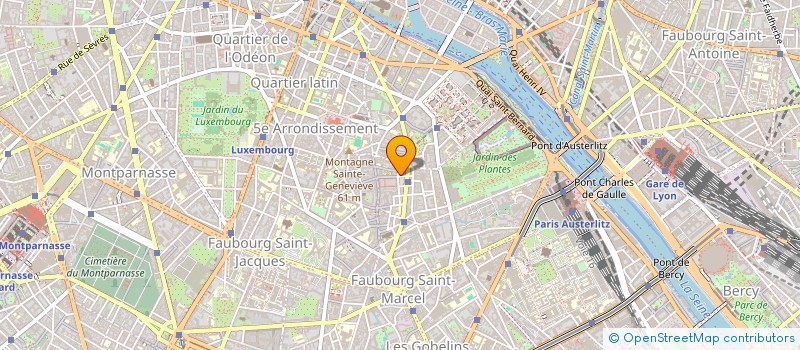 localisation de l'entreprise MADAME LINDA LAGARDE  PARIS