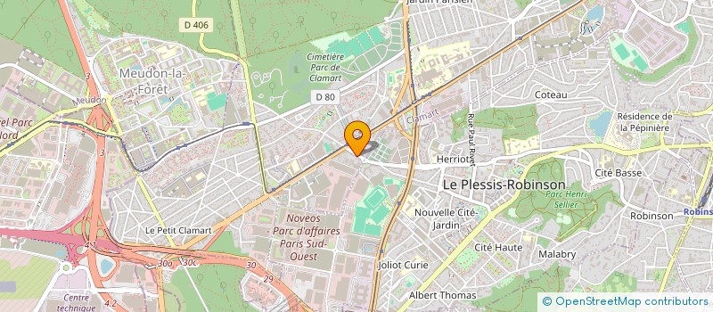 localisation de l'entreprise MADAME LINDA LAGUERRE à CLAMART