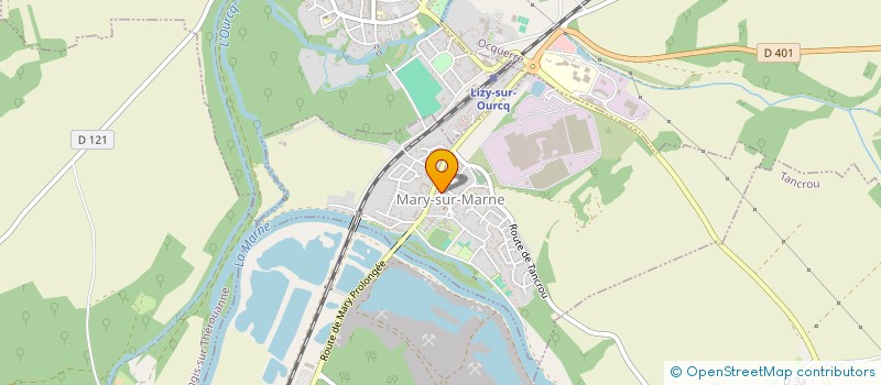 localisation de l'entreprise MADAME LINDA LAM  MARY-SUR-MARNE