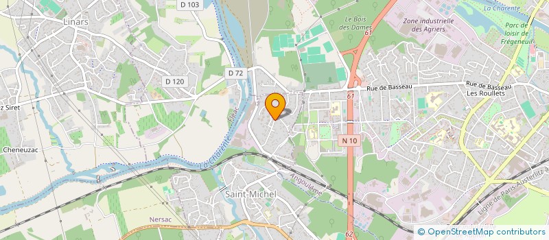 localisation de l'entreprise MADAME LINDA LEBASCLE à SAINT-MICHEL