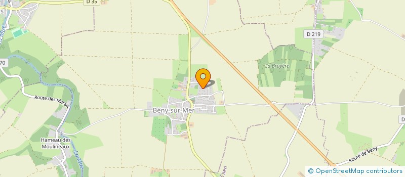 localisation de l'entreprise MADAME LINDA LESAGE  BENY-SUR-MER