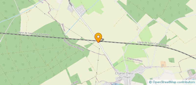 localisation de l'entreprise MADAME LINDA LETELLIER  JUIGNETTES