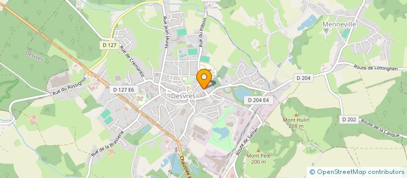 localisation de l'entreprise MADAME LINDA LHOMEL  DESVRES