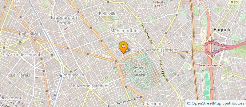 localisation de l'entreprise MADAME LINDA LINDA KORCHI  PARIS