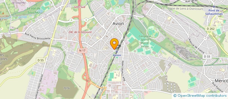 localisation de l'entreprise MADAME LINDA LOEUILLEUX  AVION