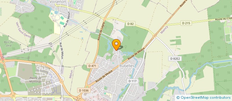 localisation de l'entreprise MADAME LINDA LOPRESTI  RUBELLES