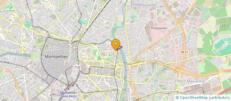 localisation de l'entreprise MADAME LINDA LUQUOT à MONTPELLIER
