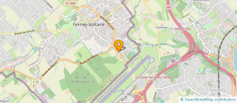 localisation de l'entreprise MADAME LINDA MACNAUGHT à FERNEY-VOLTAIRE