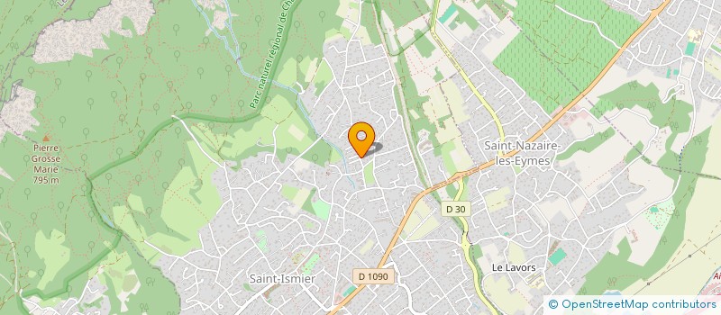 localisation de l'entreprise MADAME LINDA MAKHLOUF à GRENOBLE